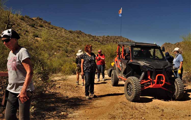 the gang at the boulders